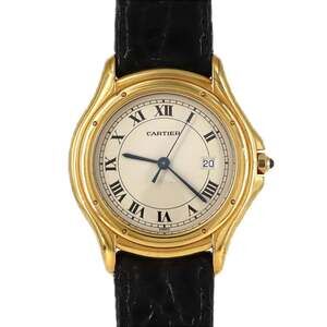 Cartier Panthere Cougar LM YG W3500453 Quartz Watch